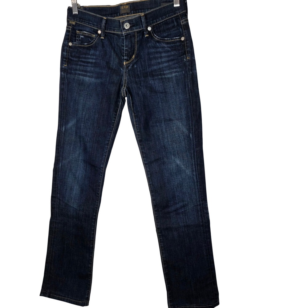 Citizens of Humanity dark wash straight leg womens size 25‎